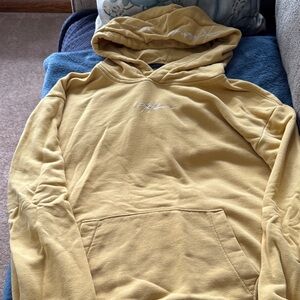 Hollister Yellow Hoodie for Women